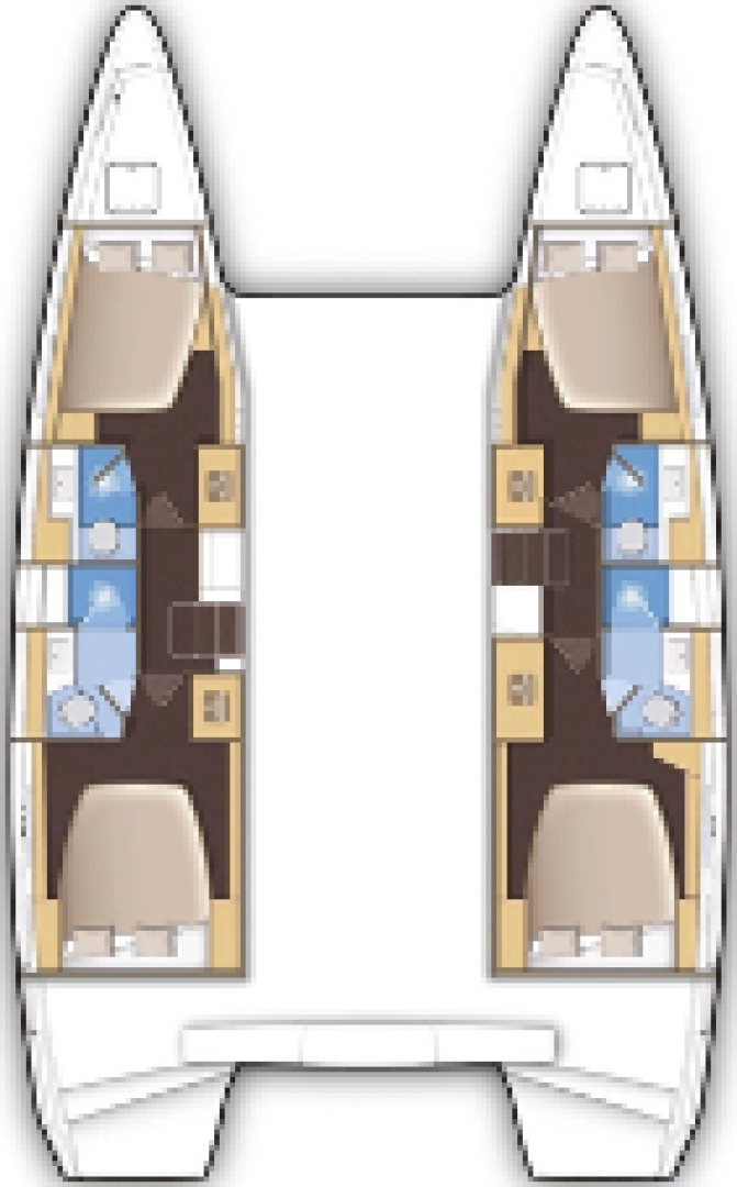 Yacht charter Saint-Raphaël cheap Lagoon 42