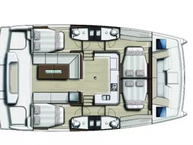 Yacht charter Parham Town cheap Bali Catspace Voile