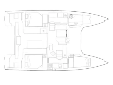 Catamaran rental with or without captain Nautitech Parham Town