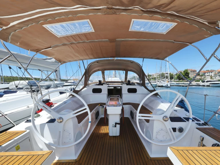 Elan Impression 45 charter bareboat or captained in  Šibenik