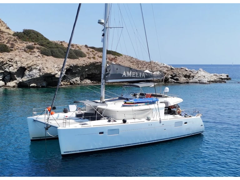 Yacht charter Alimos cheap Lagoon 450 F