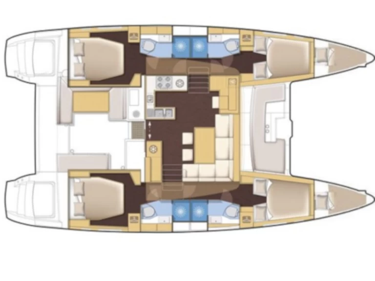 Catamaran rental in Alimos - Lagoon Lagoon 450 F