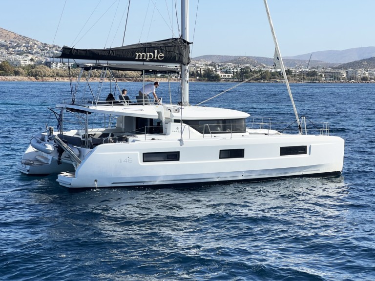 Bareboat Rental Catamaran Lagoon with a boat licence