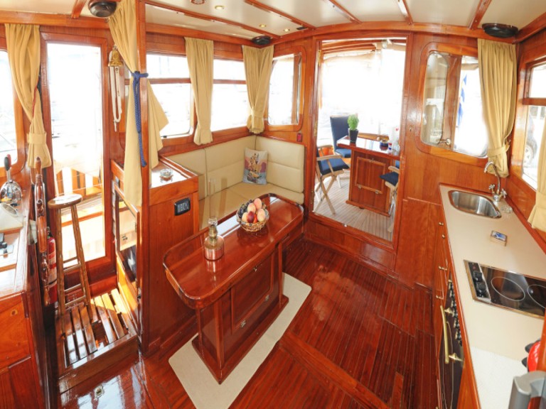  Motor sailer, Custom Made  charter bareboat or captained in  Alimos