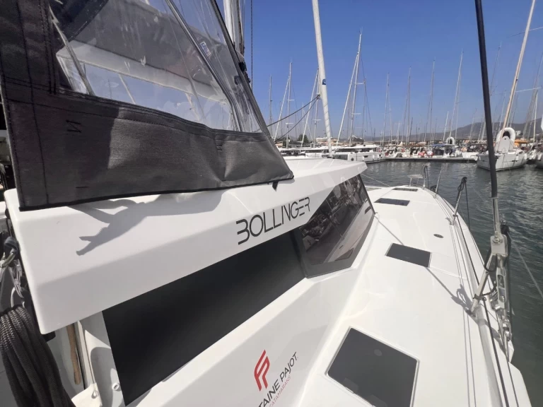Catamaran rental with or without captain Fountaine Pajot Olbia