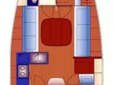 Bareboat Rental Sailboat Bavaria with a boat licence