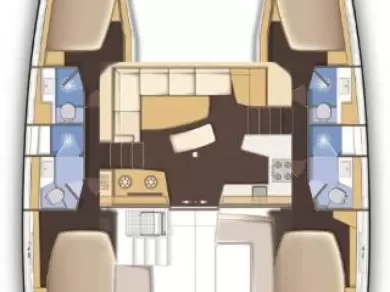 Boat rental Lagoon Lagoon 42 in Murter-Kornati on Samboat