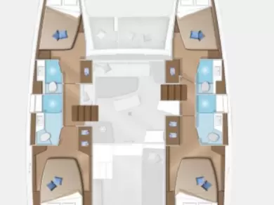 Yacht charter Pula cheap Lagoon 42 Millenium