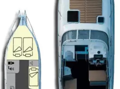 Motorboat for rent Jezera at the best price