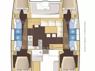 Yacht charter Palma de Mallorca cheap Lagoon 450