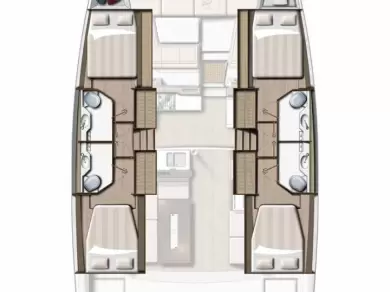 Catamaran for rent Eden Island at the best price