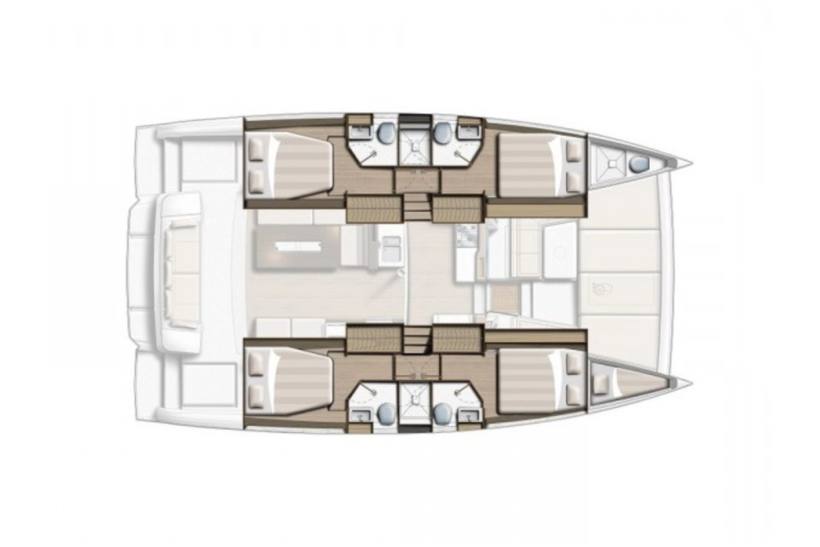 Catamaran rental in Biograd na Moru - Bali Bali 4.2