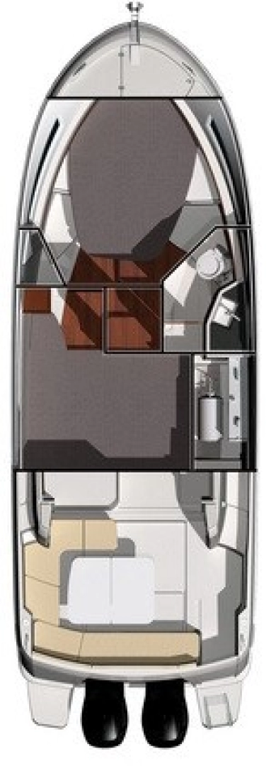 Bareboat Rental Motorboat Jeanneau with a boat licence