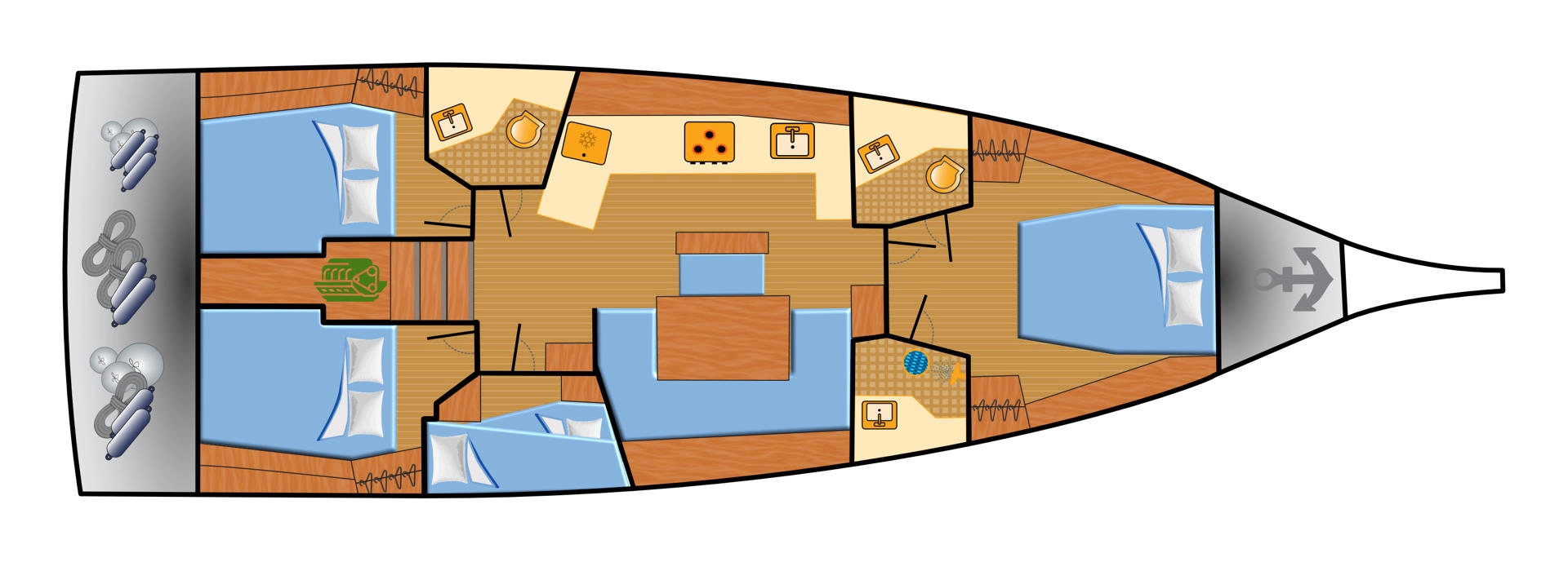 Yacht charter Punat cheap Oceanis 46.1