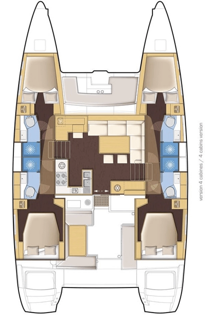 Rent a Lagoon Lagoon 46 Lefkáda