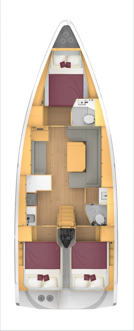 Sailboat rental with or without captain Bavaria Biograd na Moru