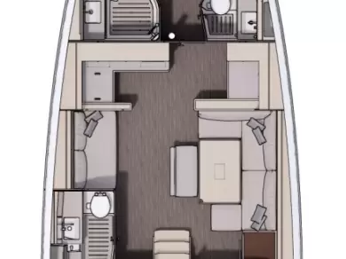 Dufour Dufour 470 charter bareboat or captained in  Tribunj