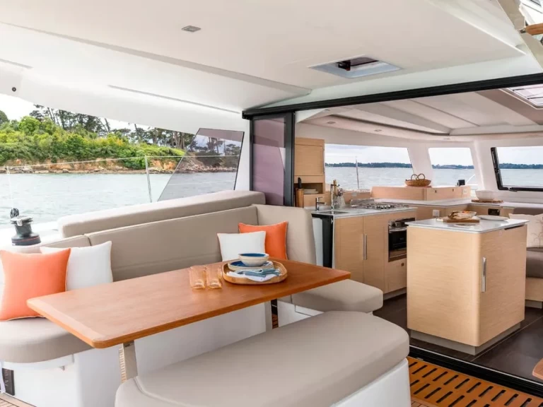 Catamaran rental with or without captain Fountaine Pajot Fiskárdo