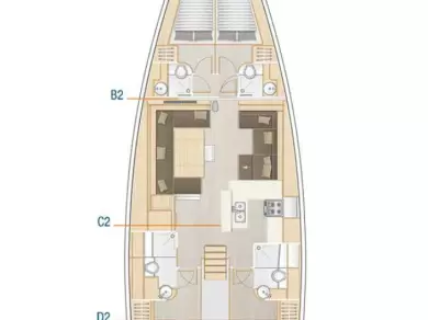 Hanse Hanse 588 in Kaštela on SamBoat