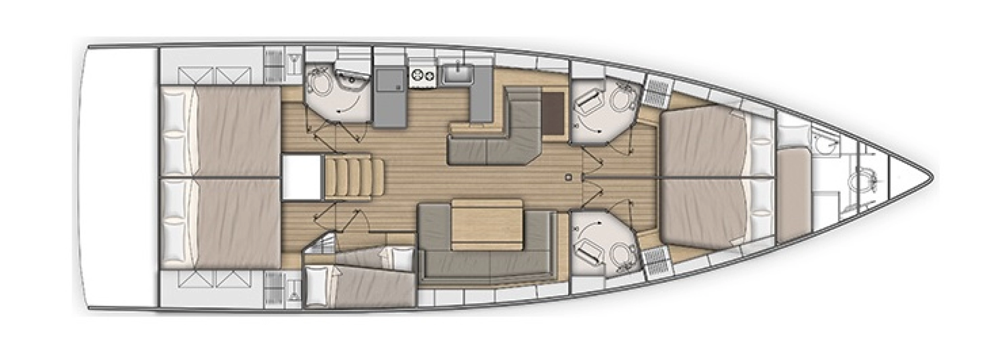 Sailboat for rent Sukošan at the best price