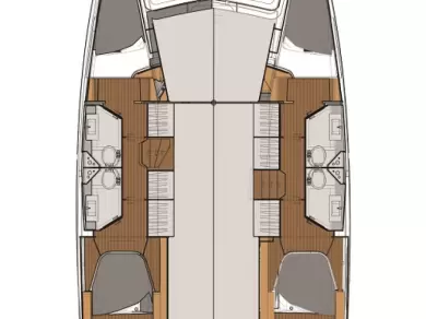 Catamaran rental with or without captain Fountaine Pajot Fethiye