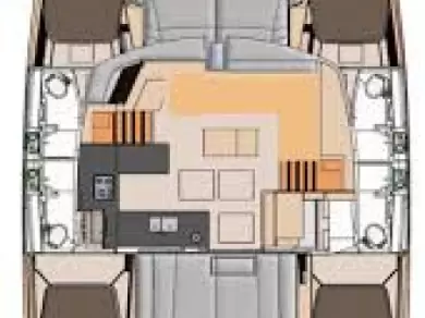 Yacht charter Tivat cheap Helia 44