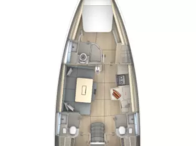 Sailboat rental with or without captain Dufour Fethiye