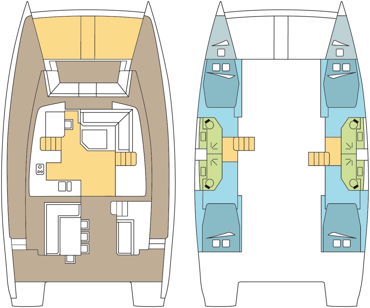 Catamaran rental with or without captain Bali Mai Khao