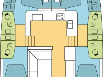 Bareboat Rental Catamaran Bali with a boat licence