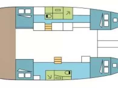 Catamaran rental with or without captain Excess Zaton