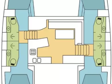 Yacht charter La Paz cheap Lagoon 450 F