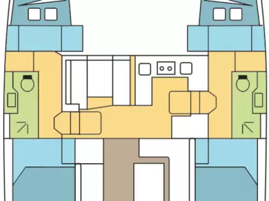 Boat rental Nautitech Nautitech 40 in Bas du Fort on Samboat