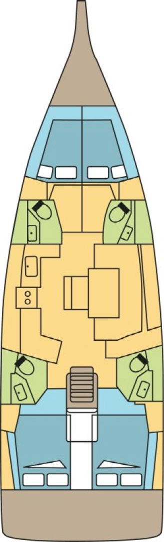 Sailboat rental in Pozzuoli - Bénéteau Oceanis 46.1