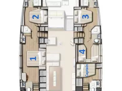 Catamaran for rent Capo d'Orlando at the best price