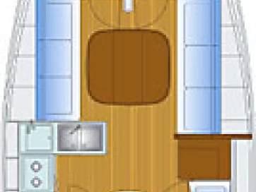 Sailboat for rent Ávdira at the best price