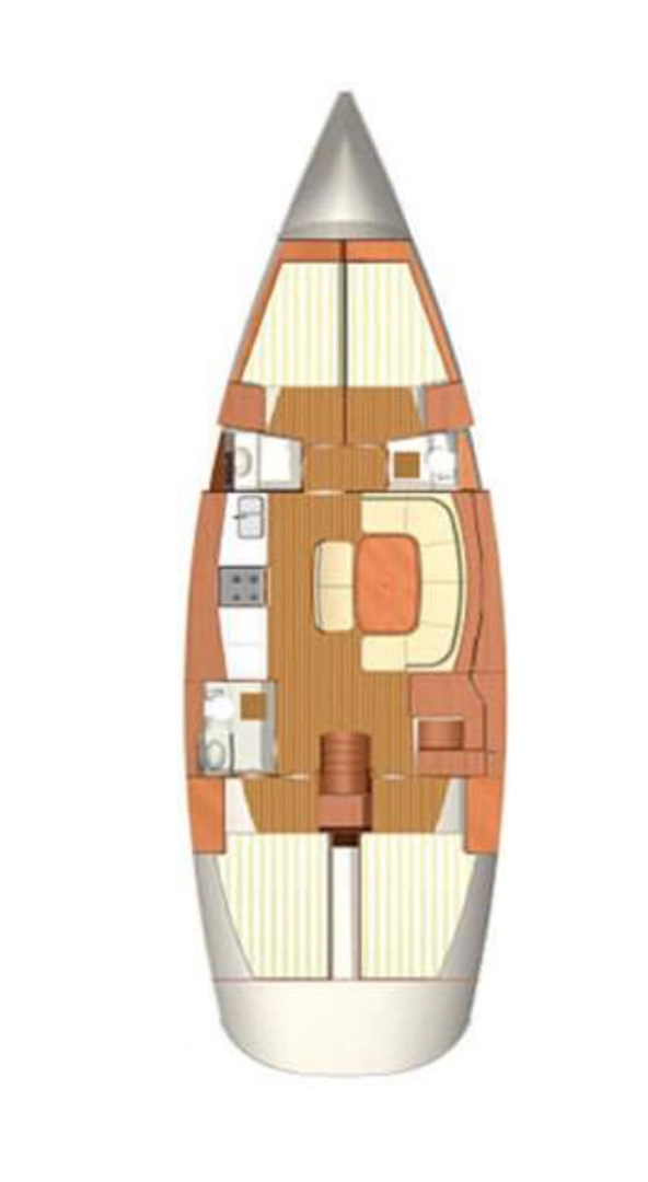Sailboat rental in Kalkara - Dufour Dufour 455 Grand Large