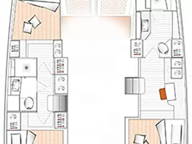 Catamaran rental in Alimos - Excess Excess 11