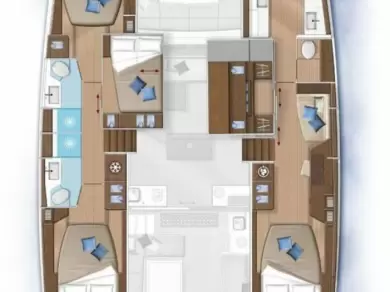 Yacht charter Road Town cheap Lagoon 50