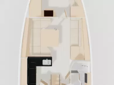 Bareboat Rental Sailboat Hanse with a boat licence