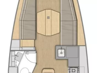 Boat rental Bénéteau Oceanis 34.1 in Šimuni on Samboat