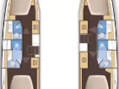 Boat rental Lagoon Lagoon 42 in Saint-Raphaël on Samboat