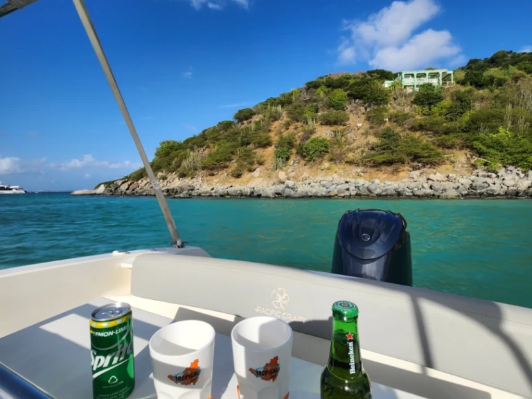 Motorboat rental in Marigot - Pacific Craft Pacific Craft 650