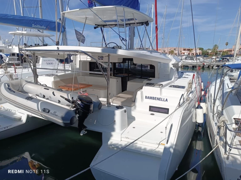 Catamaran rental with or without captain Lagoon Furnari