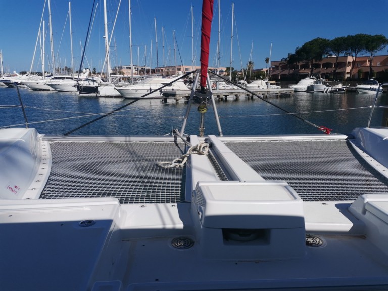 Bareboat Rental Catamaran Lagoon with a boat licence