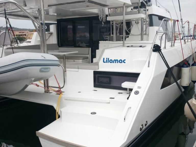 Leopard Catamarans / Robertson & Caine Leopard 42 - 4 cab. charter bareboat or captained in  Cannigione