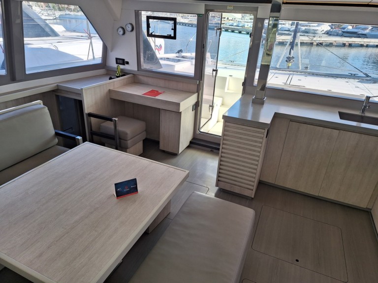 Leopard Catamarans / Robertson & Caine Leopard 45 charter bareboat or captained in  Furnari