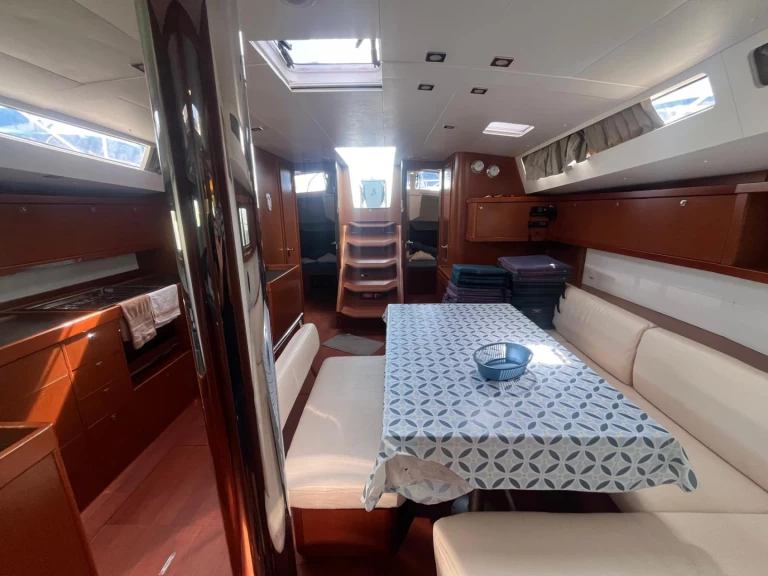 Bénéteau Oceanis 48 charter bareboat or captained in  Cannigione