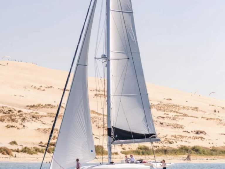Bareboat Rental Catamaran Lagoon with a boat licence