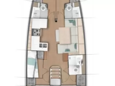 Sailboat rental in Trogir - Jeanneau Sun Odyssey 490