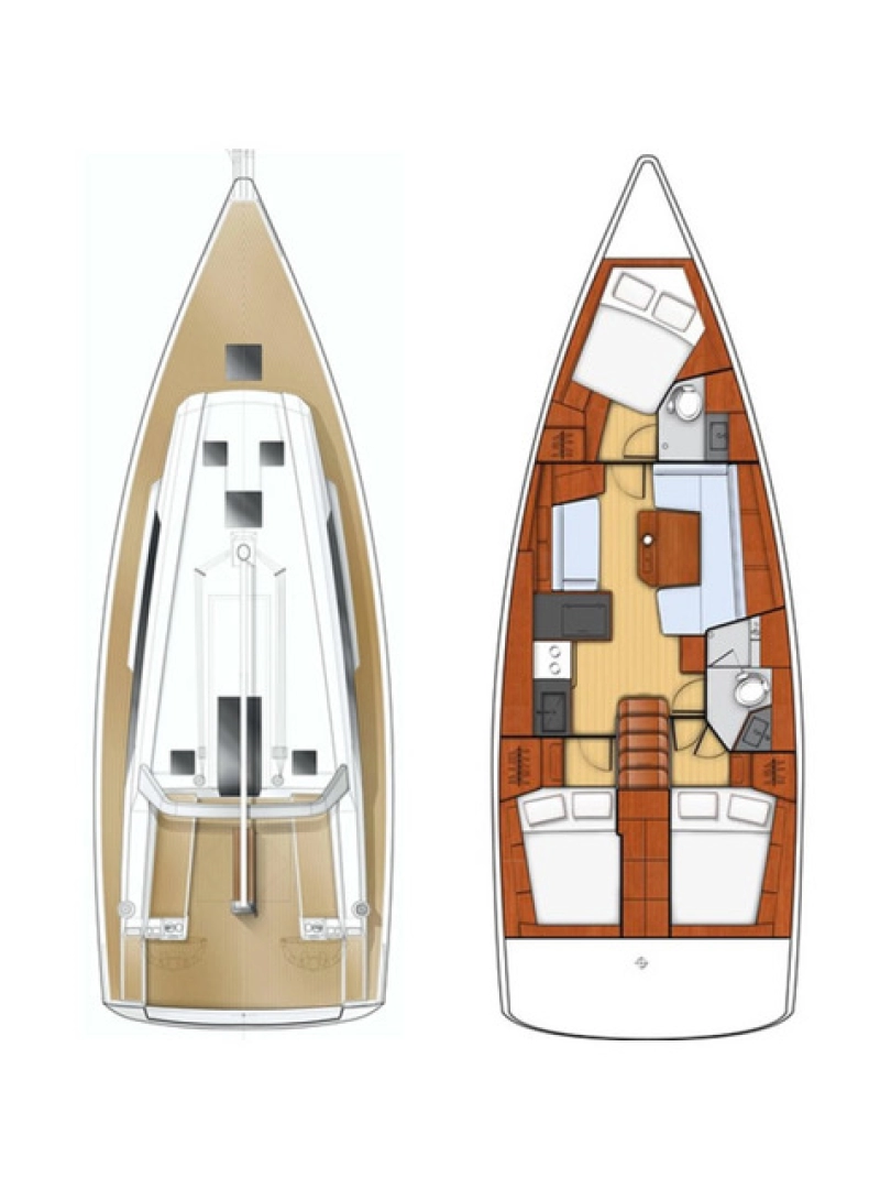 Bénéteau Oceanis 41.1 in Kaštela on SamBoat